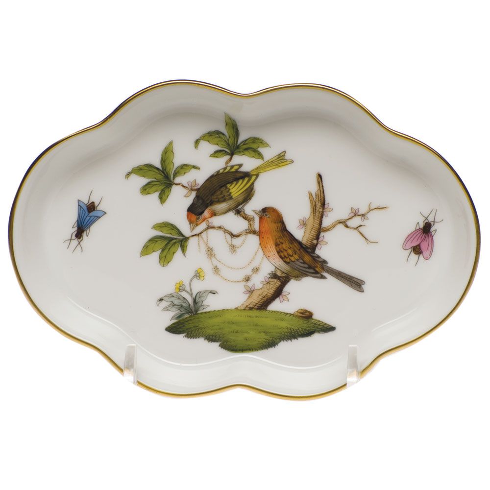 Herend Small Scalloped Tray