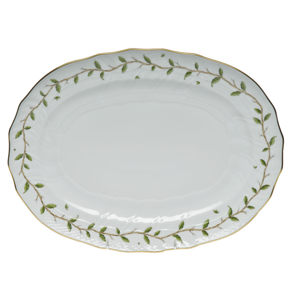 Herend rothschild garden oval platter