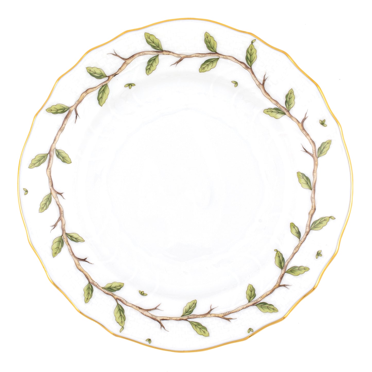 Herend rothschild garden bread and butter plate