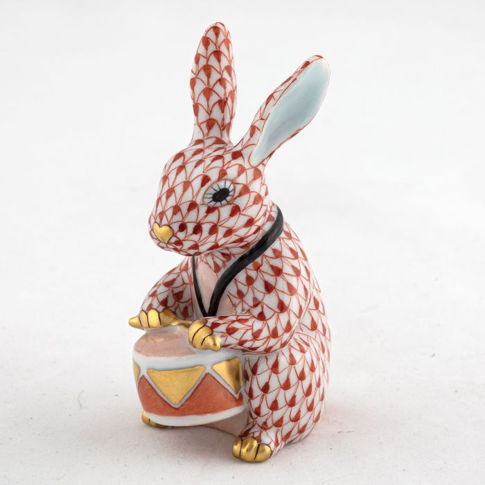 Herend Drummer Bunny