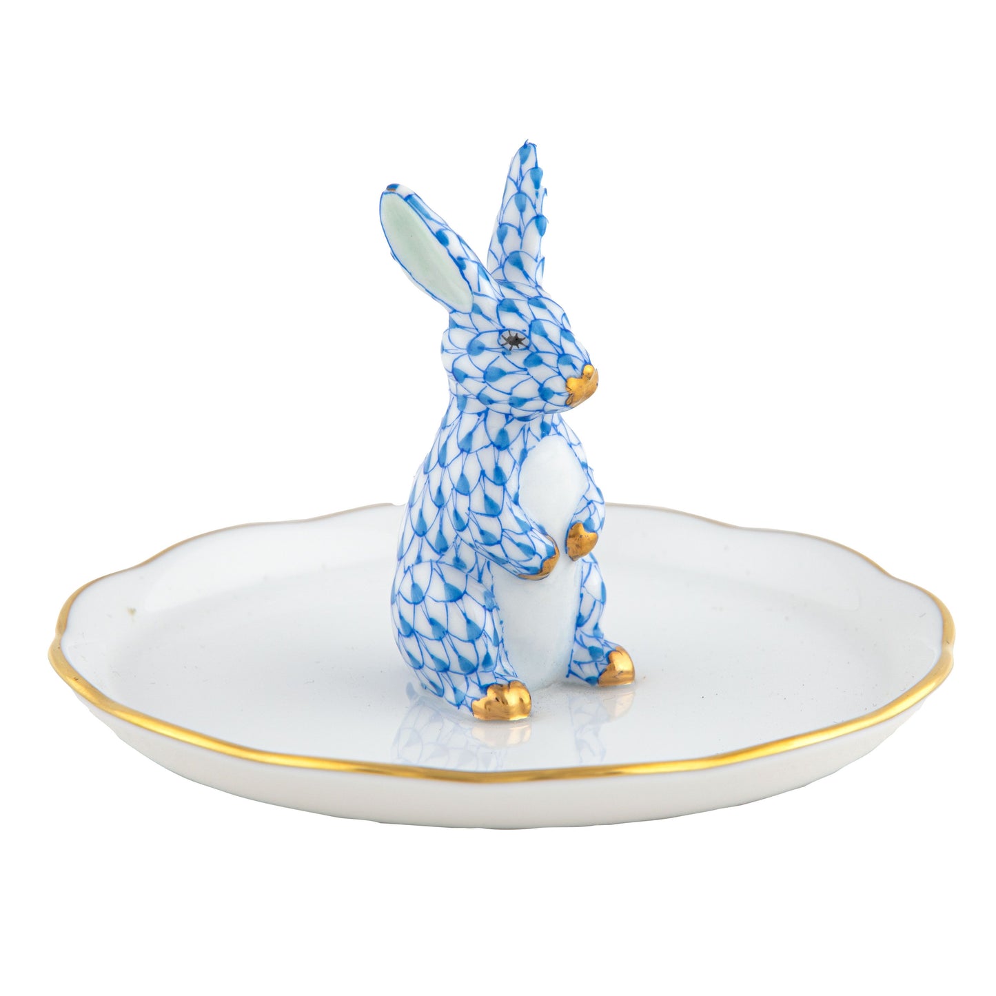 Herend Bunny Ring Holder