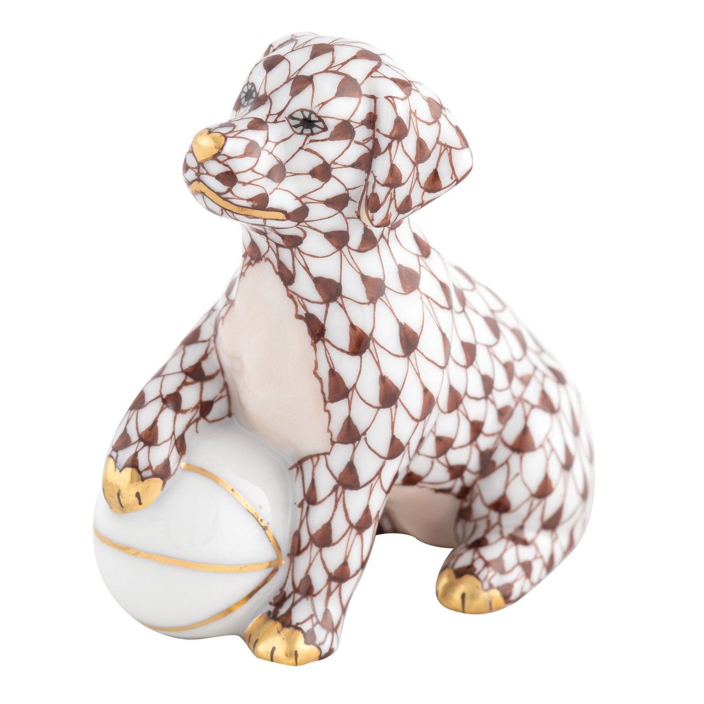 Herend Dog with Ball