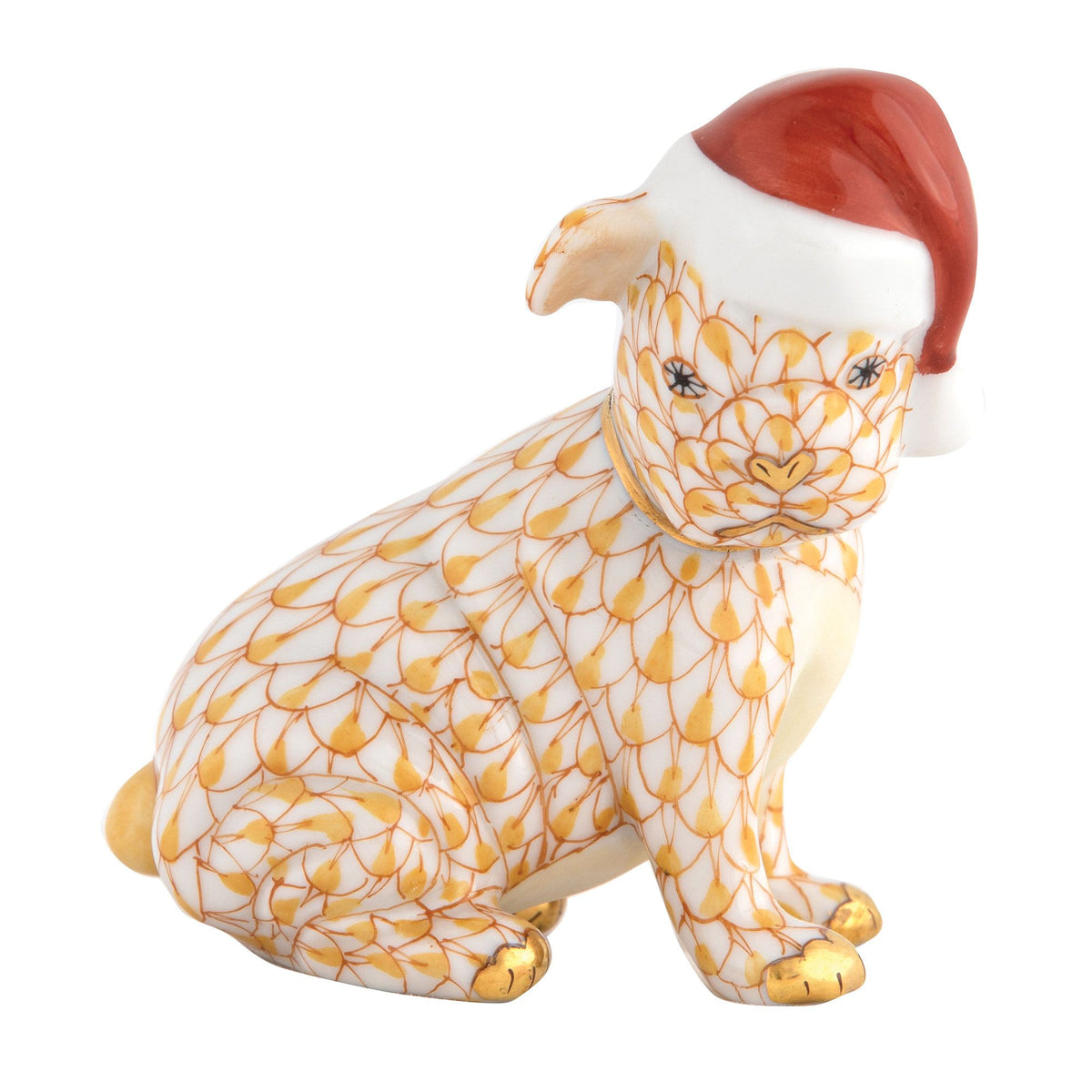 Herend Santa Puppy