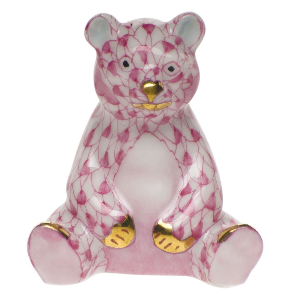Herend Miniature Bear Sitting