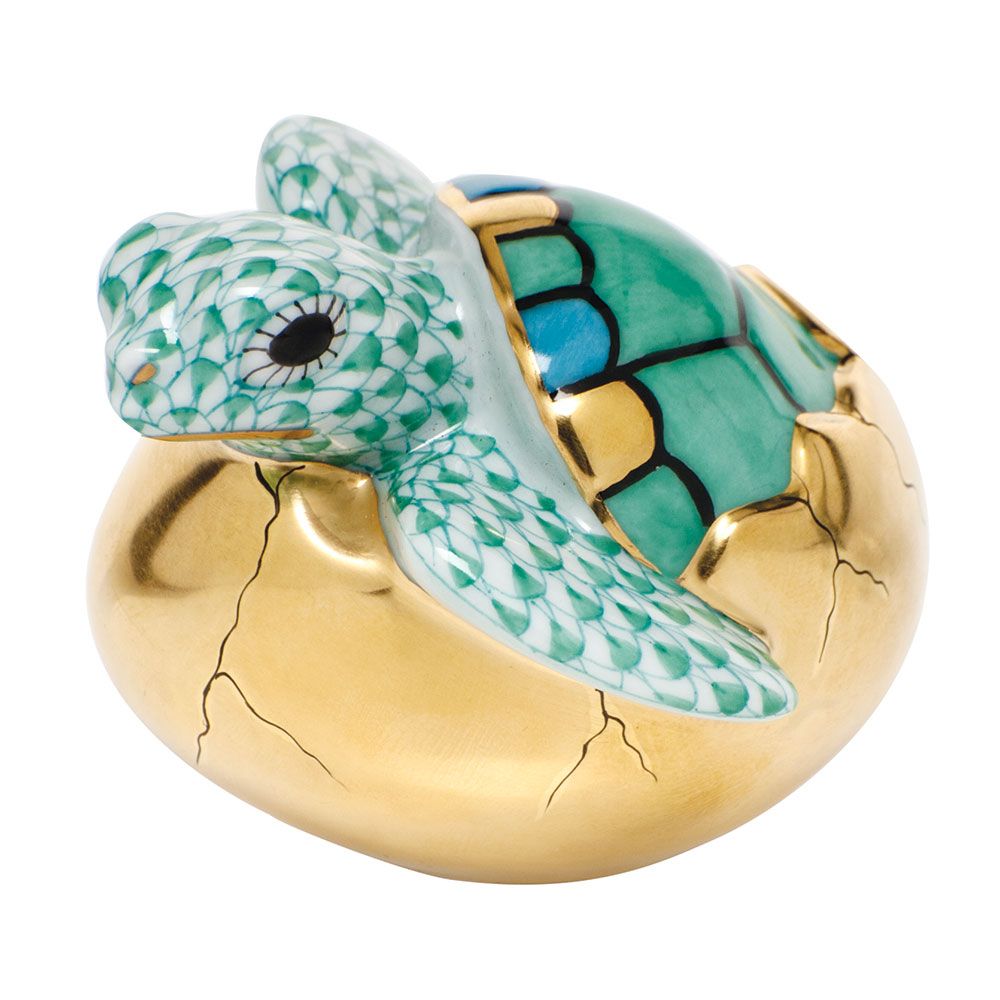 Herend Hatching Sea Turtle