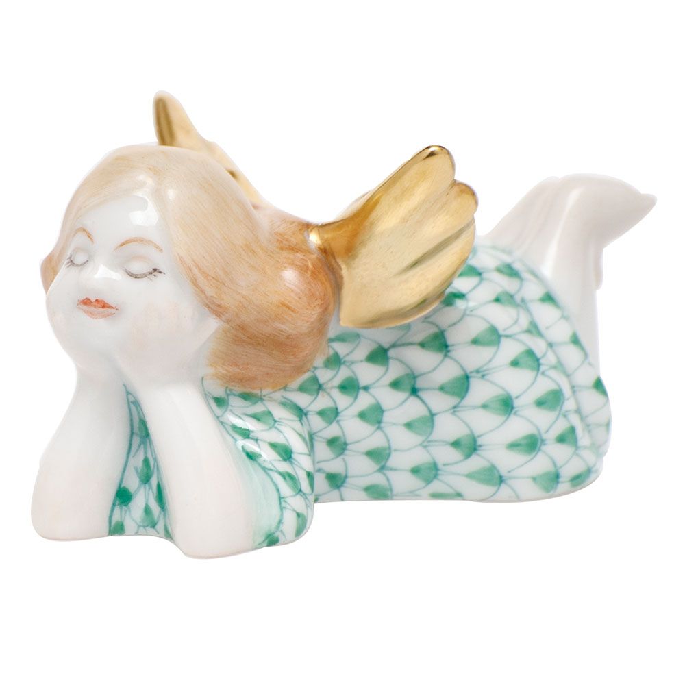 Herend Tranquility Lying Angel