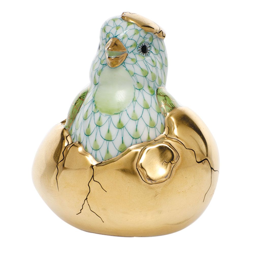 Herend Just Hatched Keylime