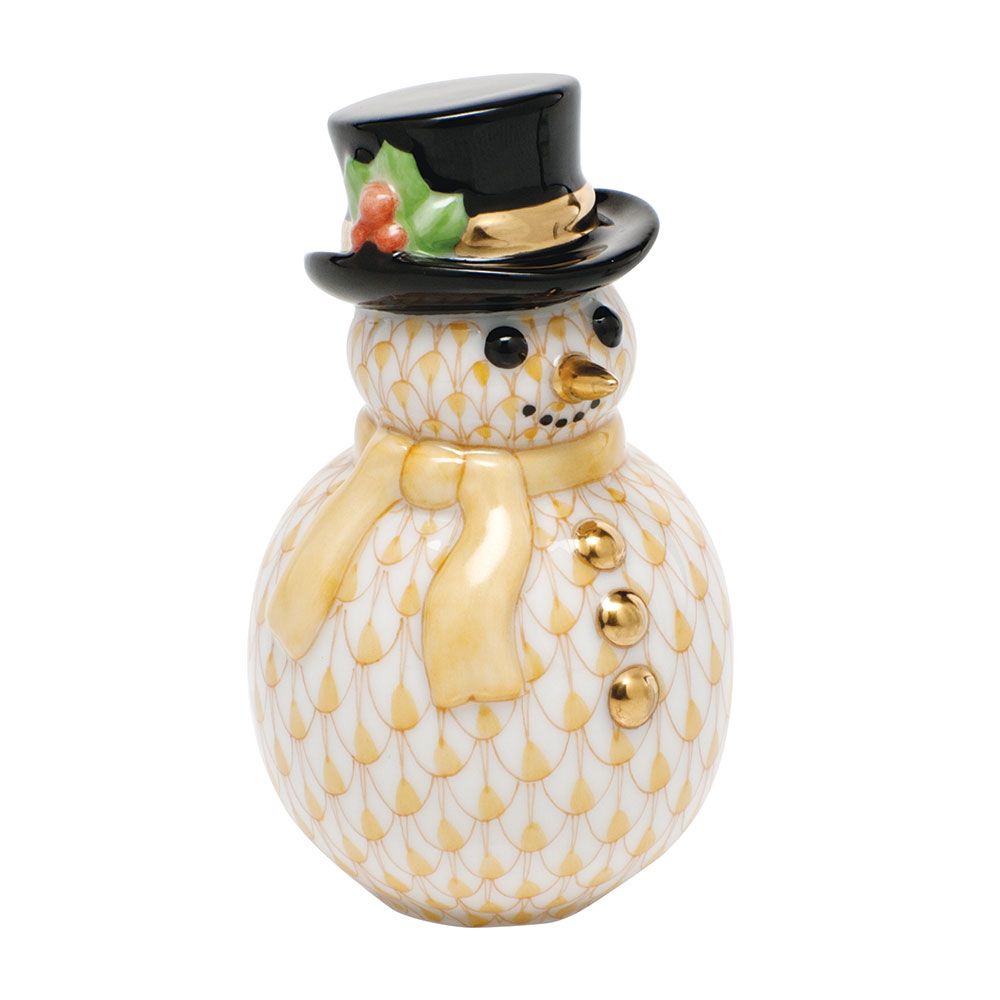 Herend Snowman with Scarf
