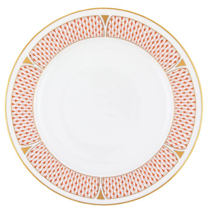 Herend Art Deco Rust Service Plate