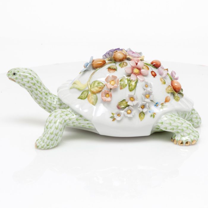 Herend Blossoming Tortoise Limited Edition
