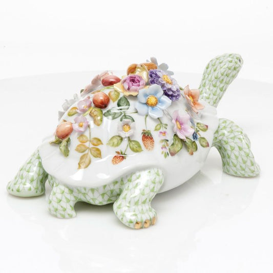 Herend Blossoming Tortoise Limited Edition