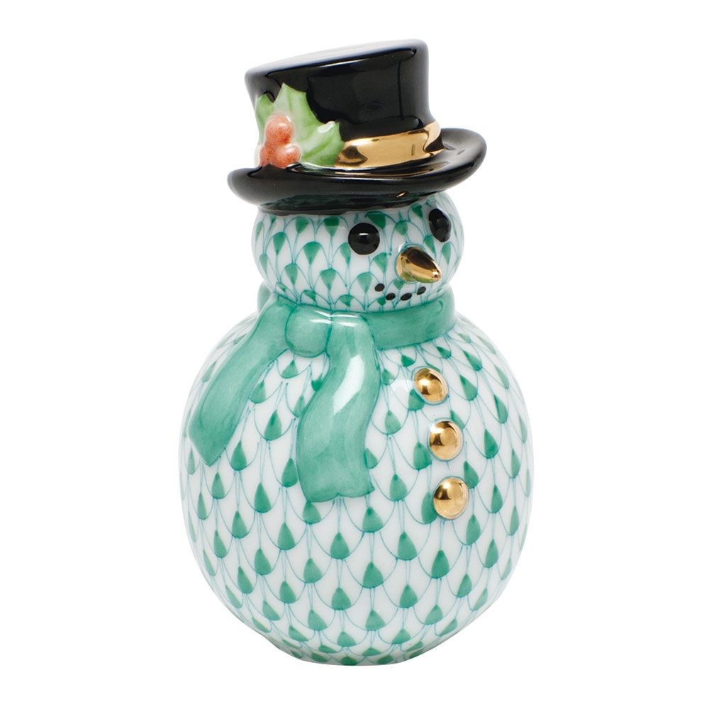 Herend Snowman with Scarf