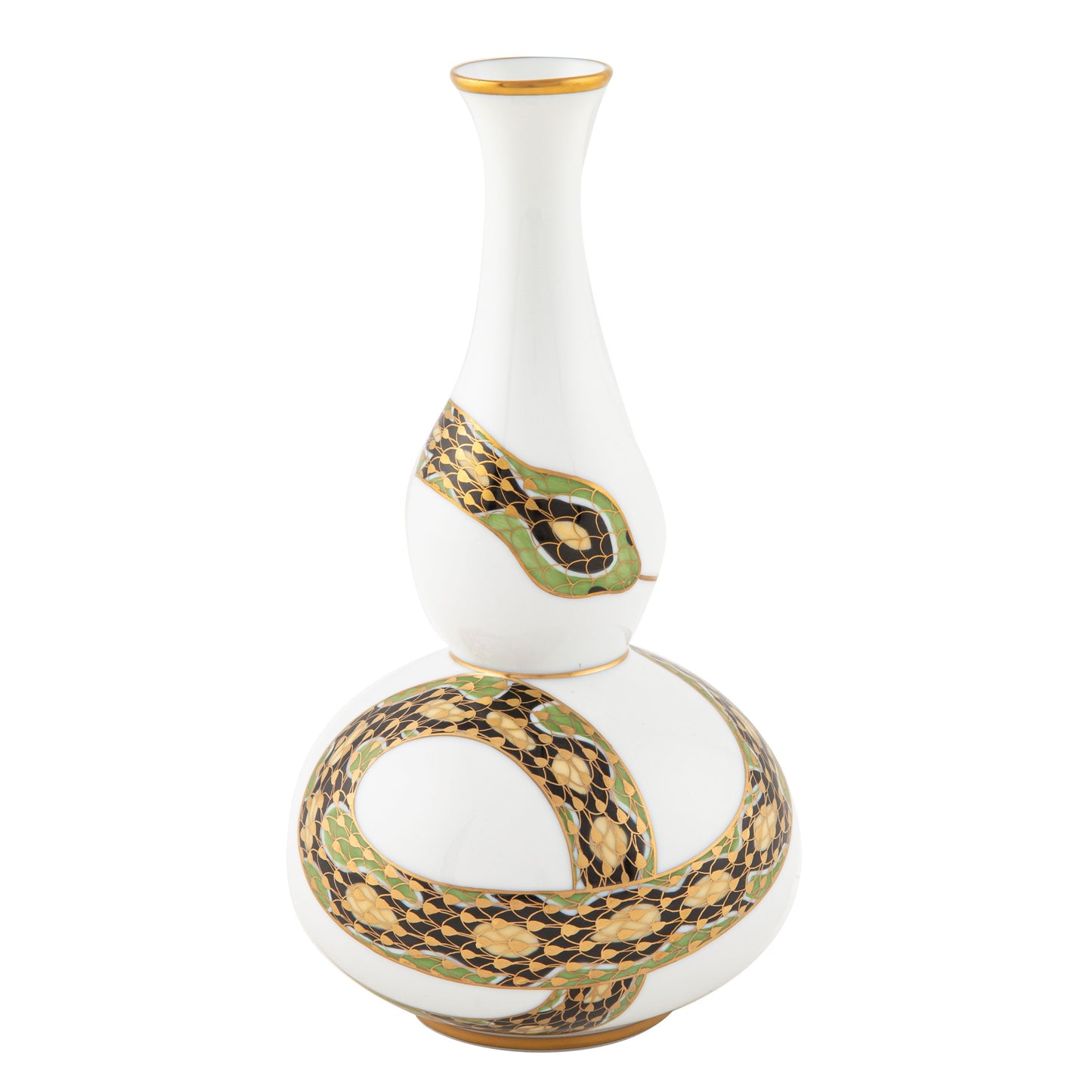 Herend Snake Vase