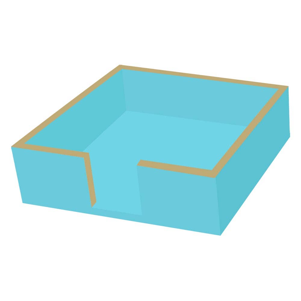 Aqua Cocktail Napkin Holder