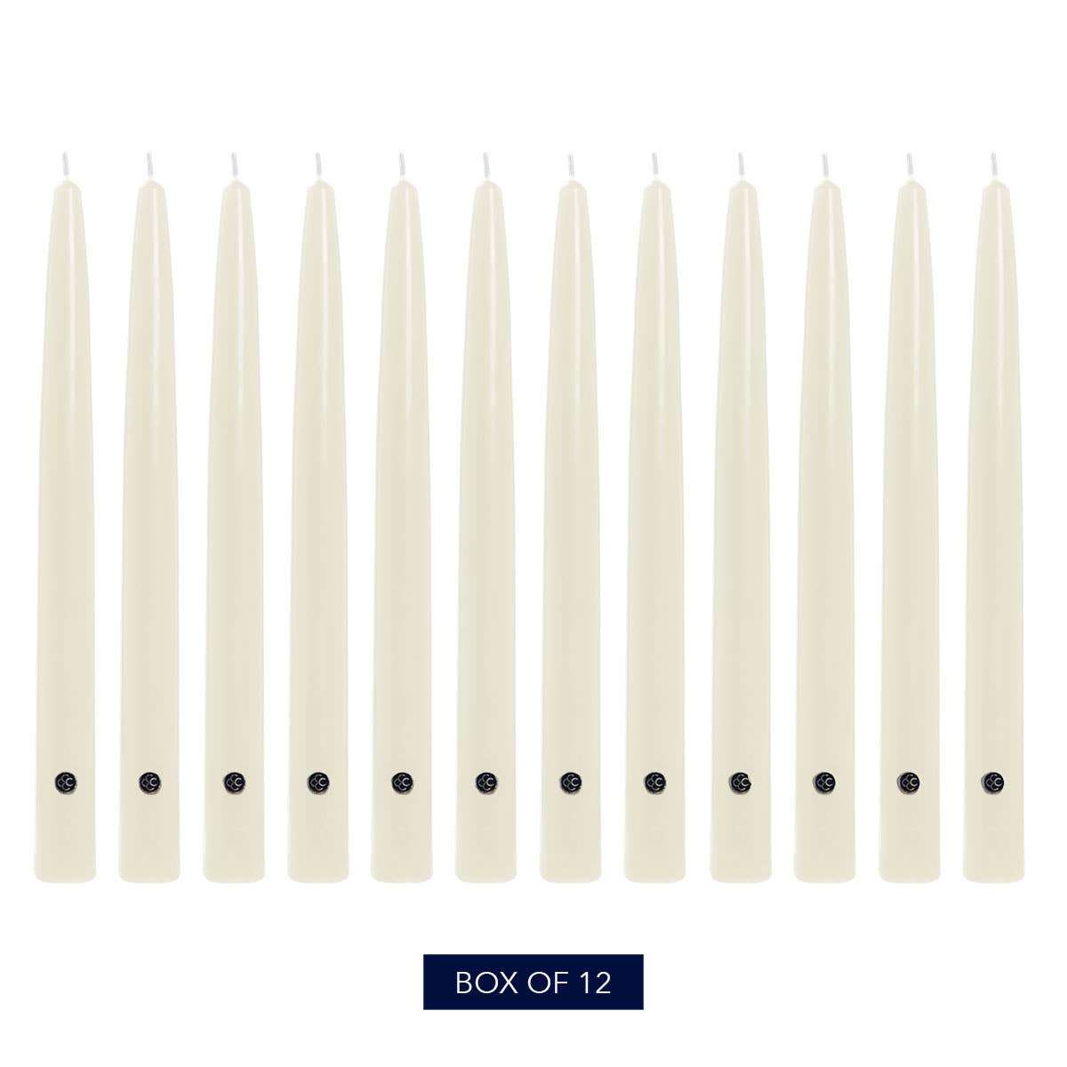 Colonial Candle Handipt Taper-Unscented-10in-Ivory