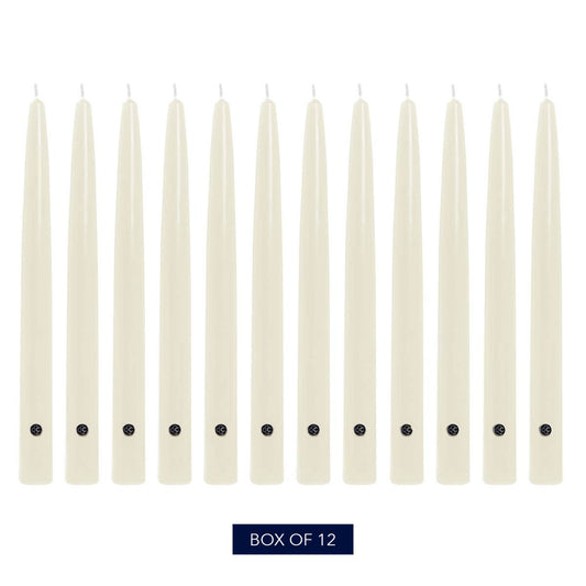 Colonial Candle Handipt Taper-Unscented-12in-Ivory