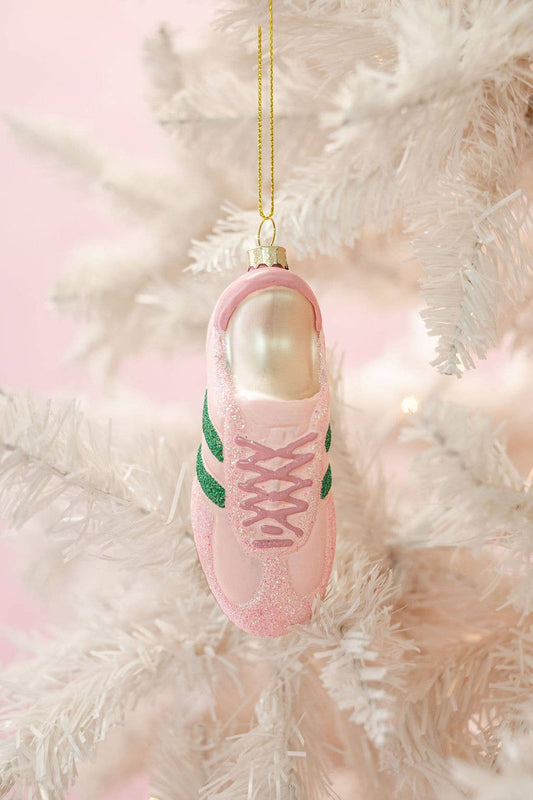 Sneaker Christmas Ornament - Pink Kicks Christmas