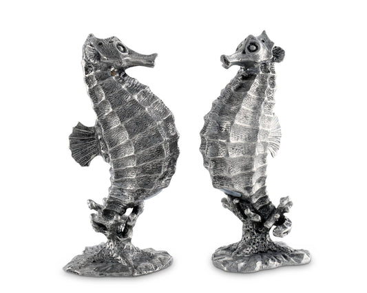 Pewter Seahorses Salt & Pepper Set
