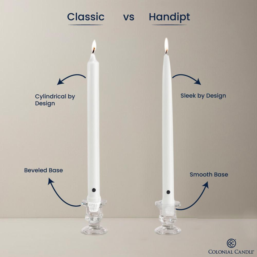 Colonial Candle Handipt Taper-Unscented-12in-Indigo