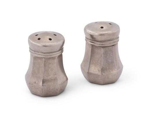 Mini Pewter Salt and Pepper