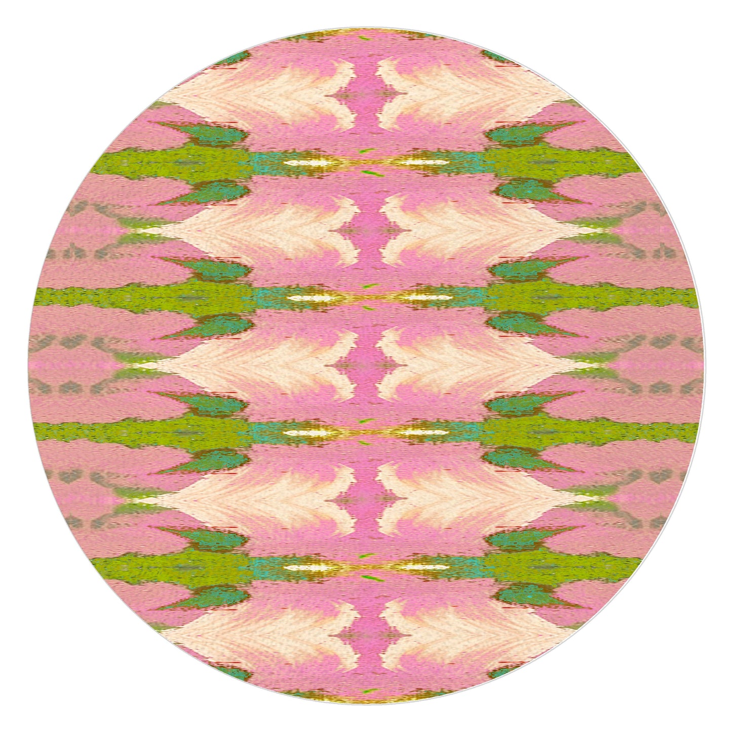 GB526LP-Laura Park Cabana Pink Cutting Board: Small Rectangular 8" by 11"