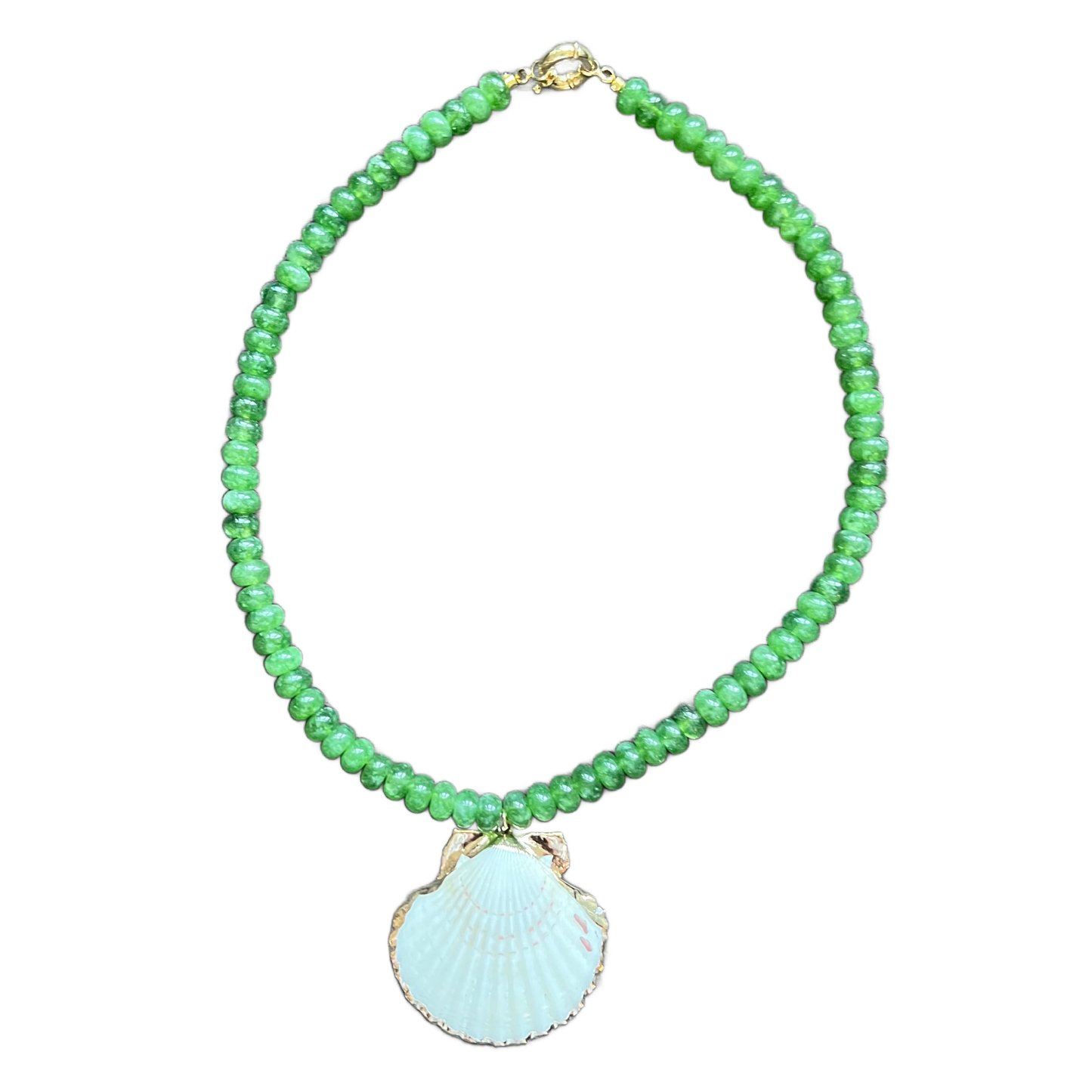 The Sea Shell Candy Necklace: Blue Ocean