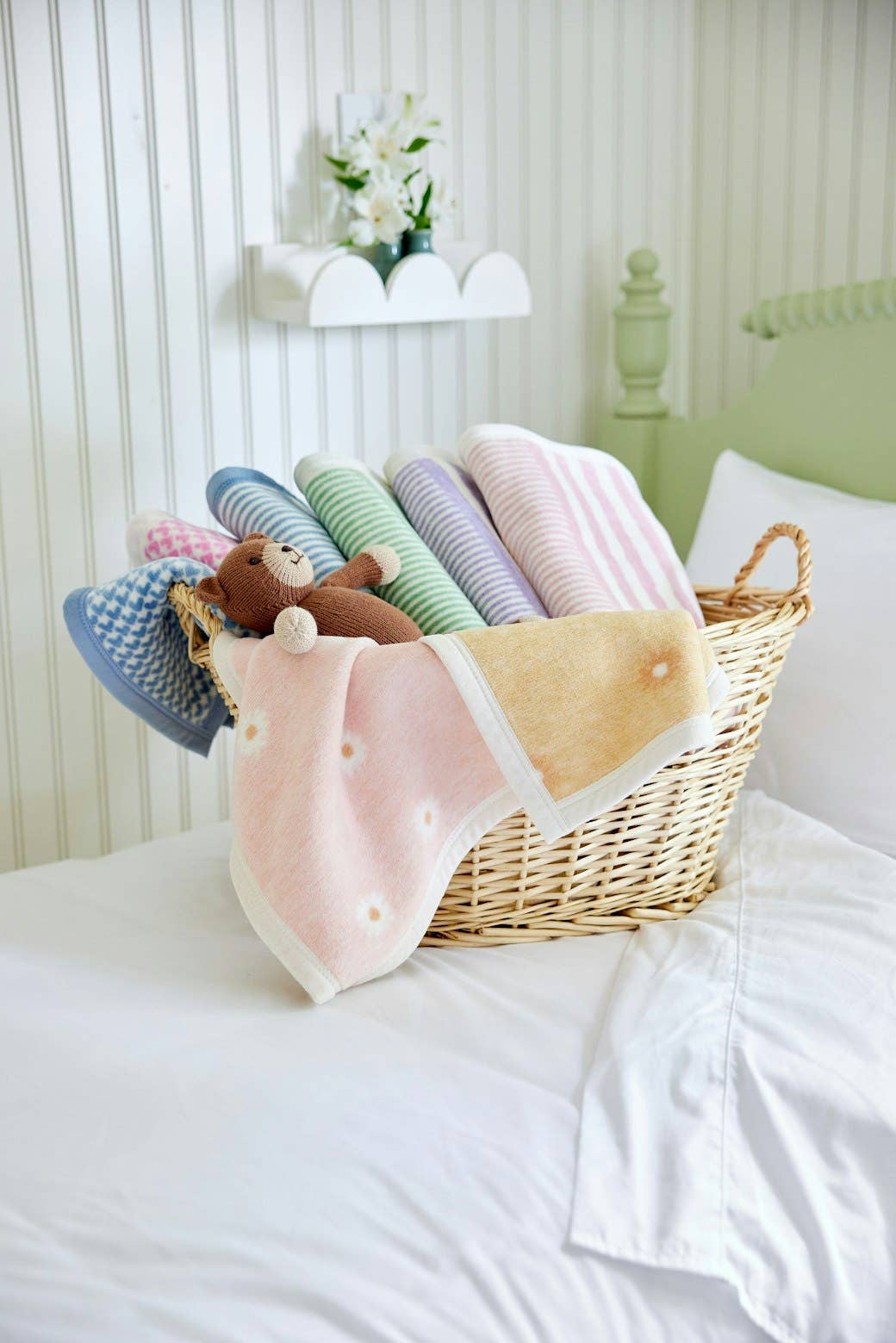 Lazy Daisies Mini Blanket: Mini