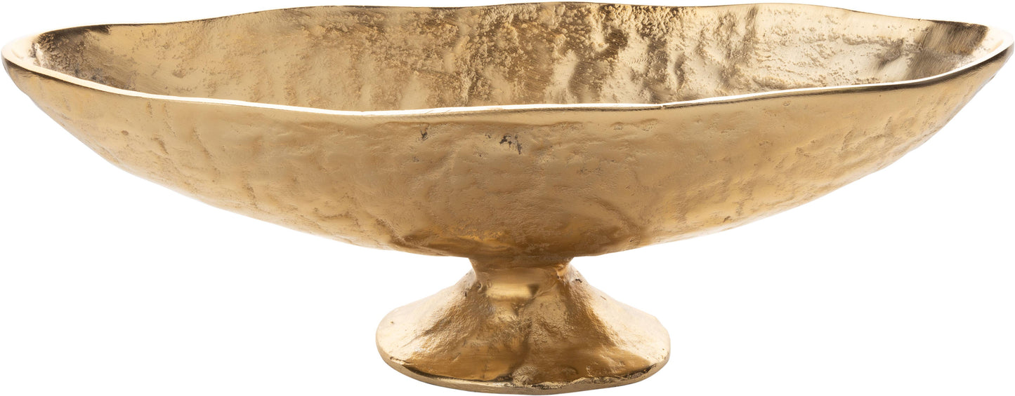 Gold Oval Bowl