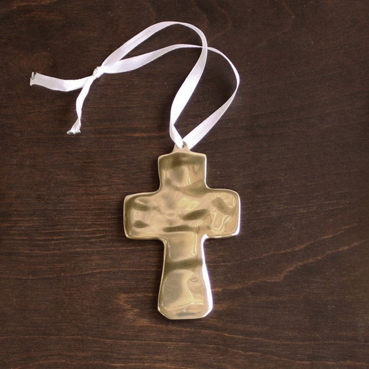 Baby Athens Cross Ornament