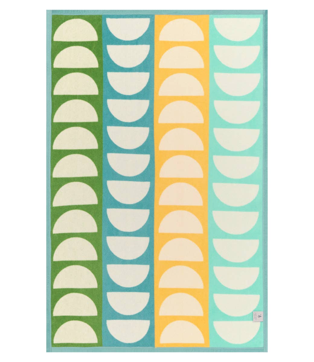Half Moon Orion Blue Midi Blanket: Midi
