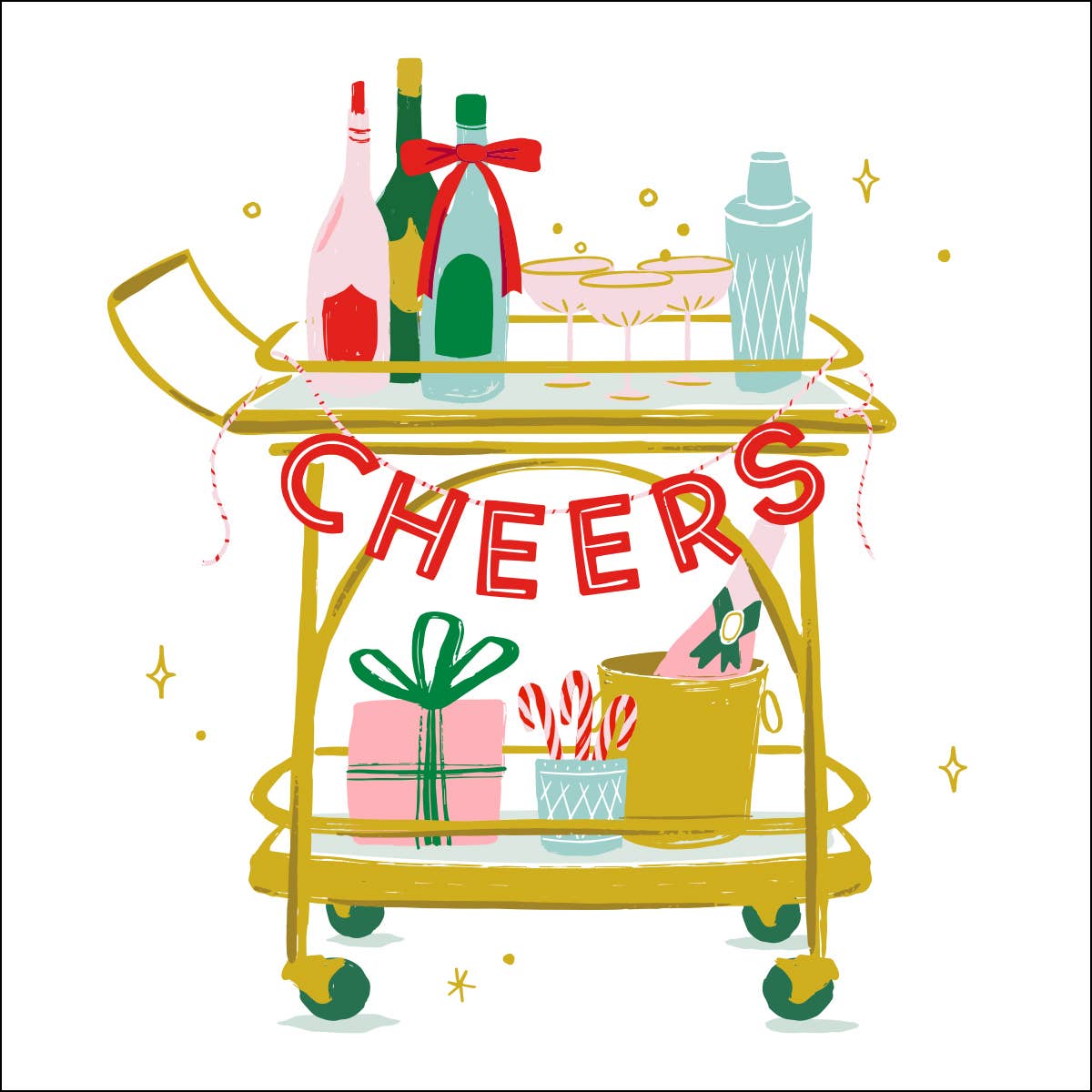 Cheers Cocktail Napkins