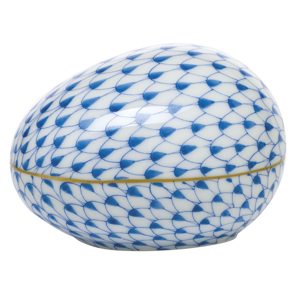 Herend Blue Egg