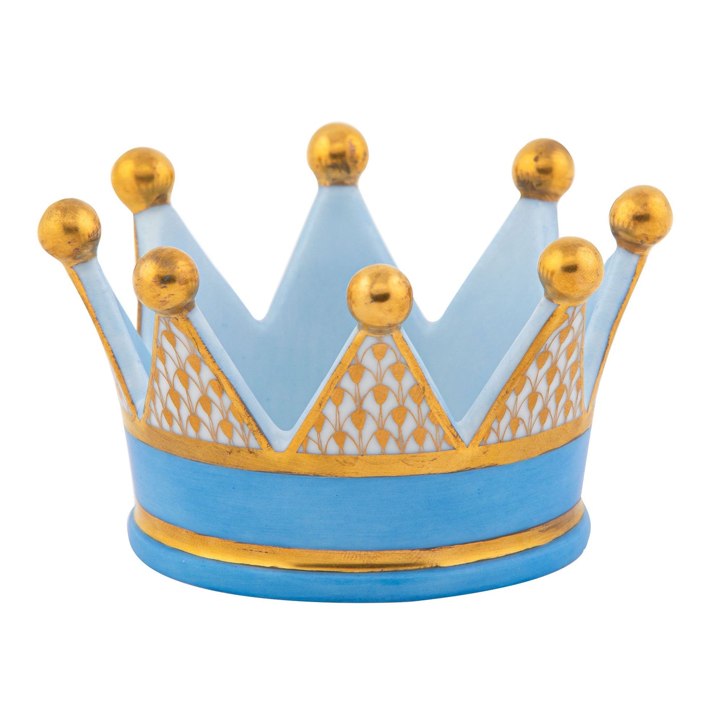 Herend Crown Blue