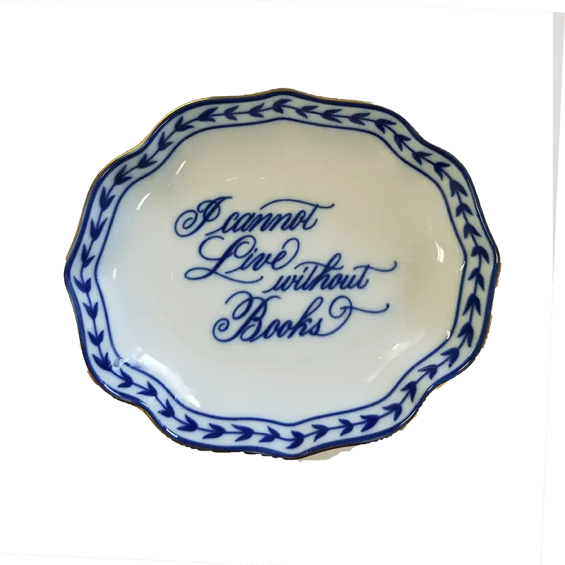 Mottahedeh Trinket Tray Books