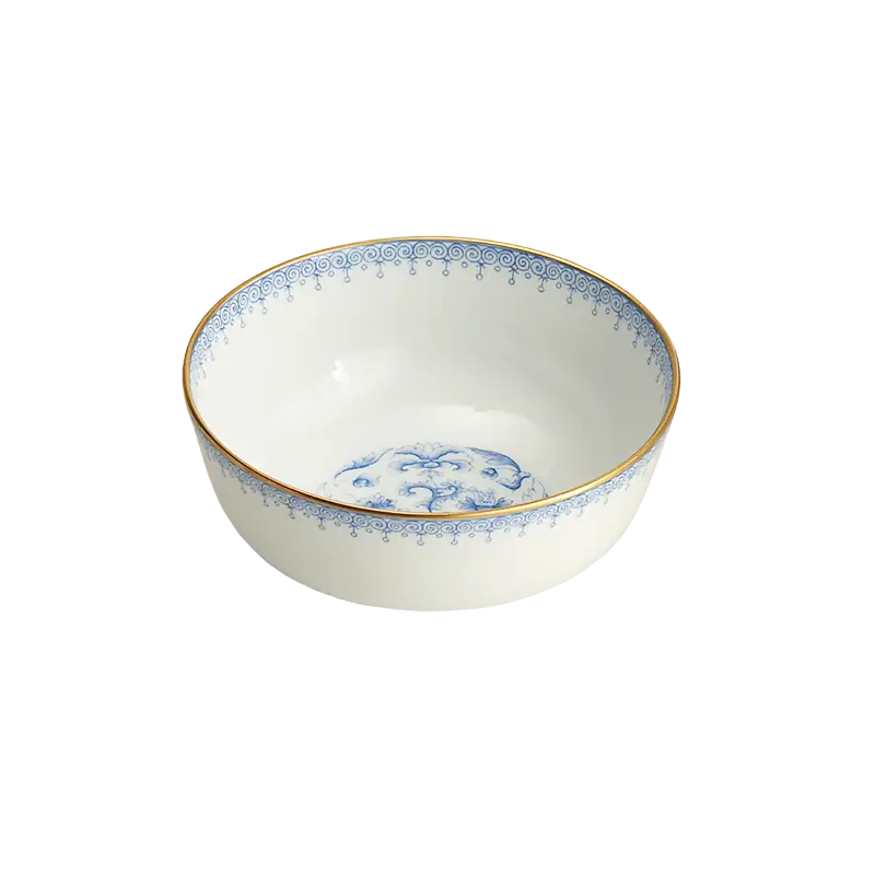 Mottahedeh Cornflower Blue Lace Dessert Bowl