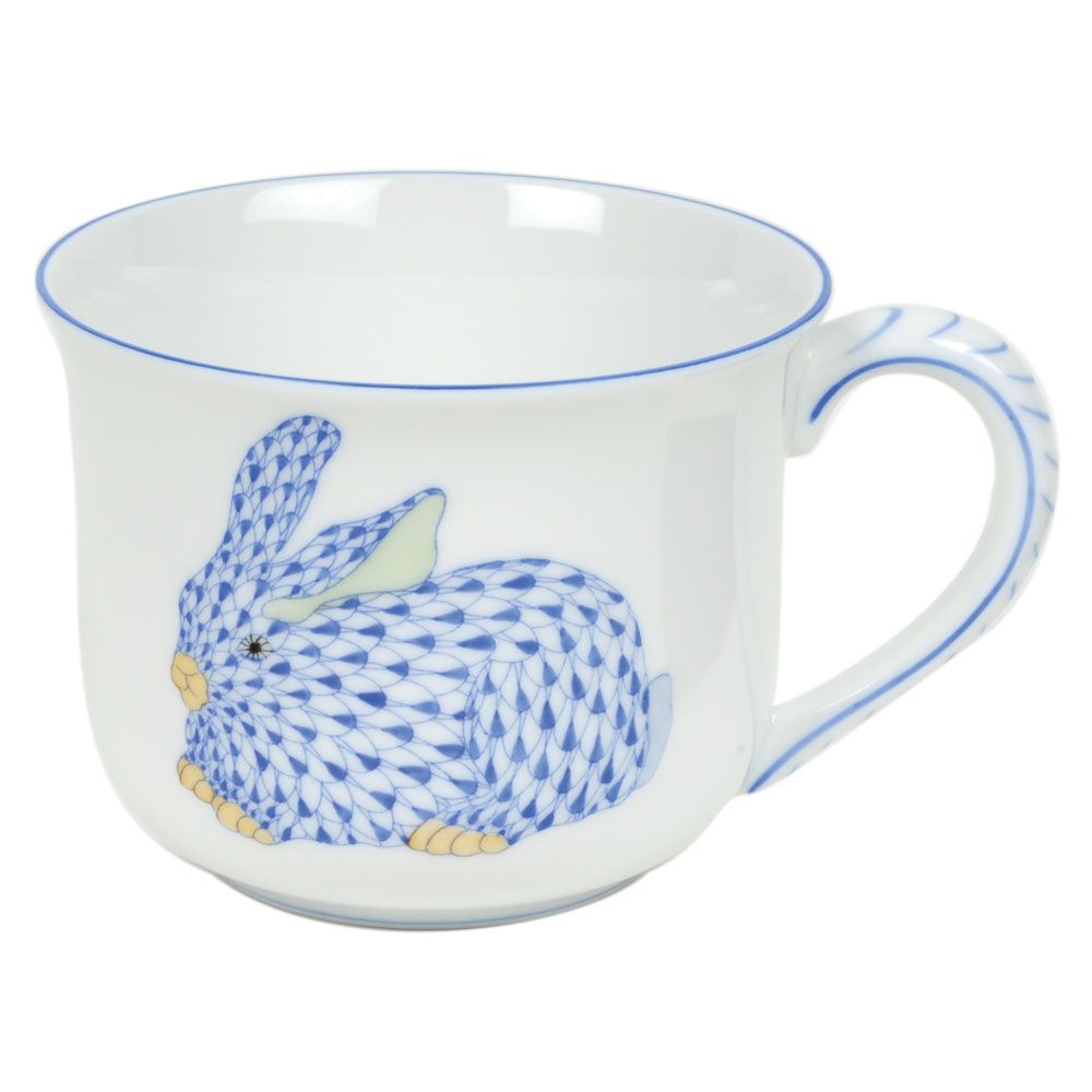 Herend Baby Mug Bunny Blue