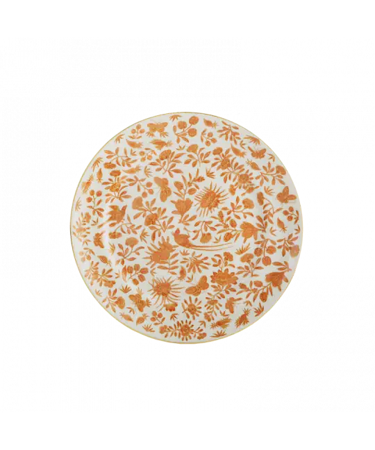 Mottahedeh Sacred Bird and Butterfly Bread and Butterfly Plate