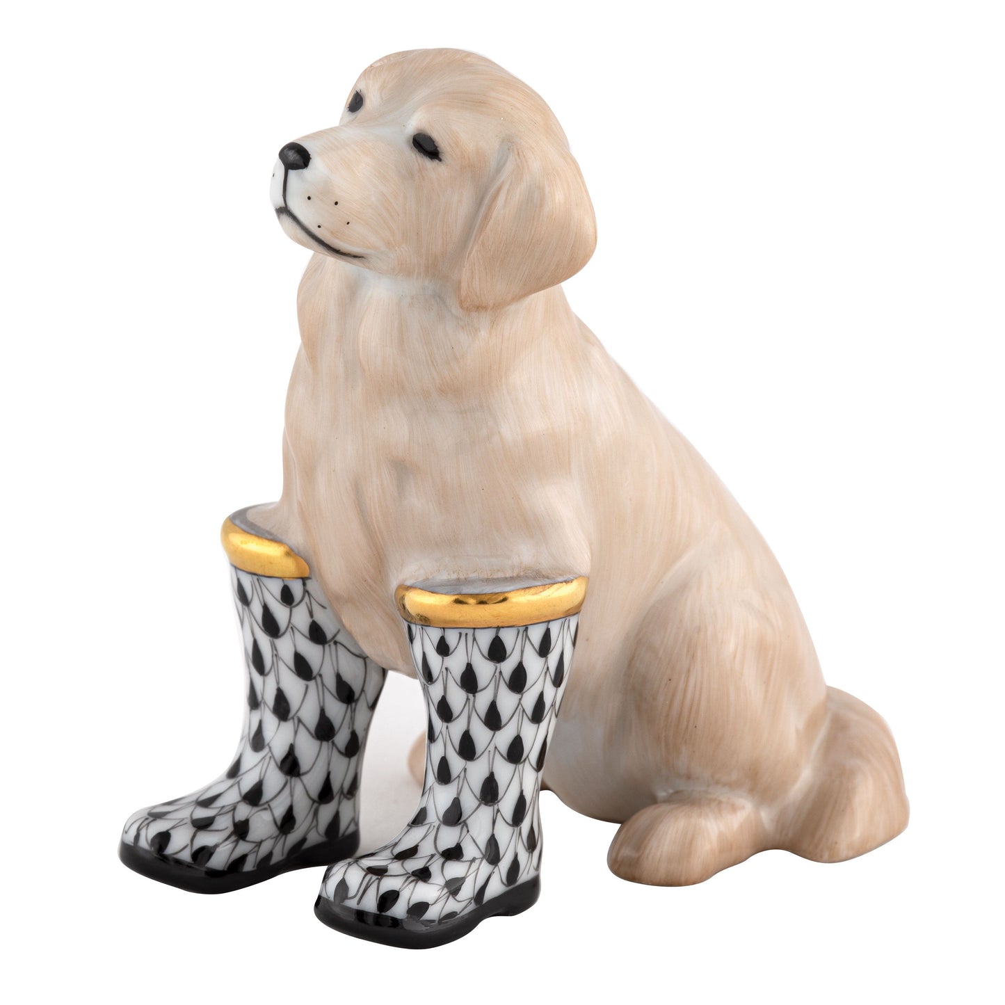 Herend Rainy Day Retriever Black