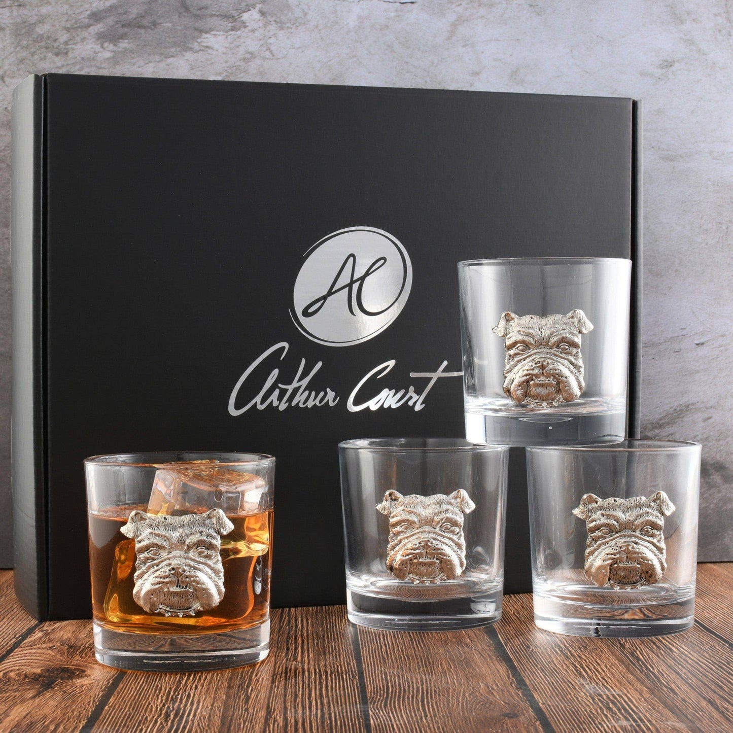 Bulldog Bar Glasses Set of 4