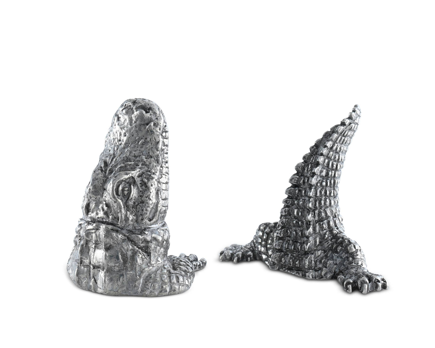 Pewter Alligator Salt & Pepper Set