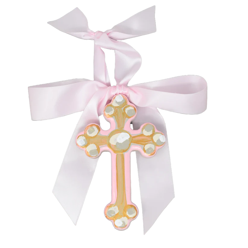 Have Mercy Pink Cross Baby