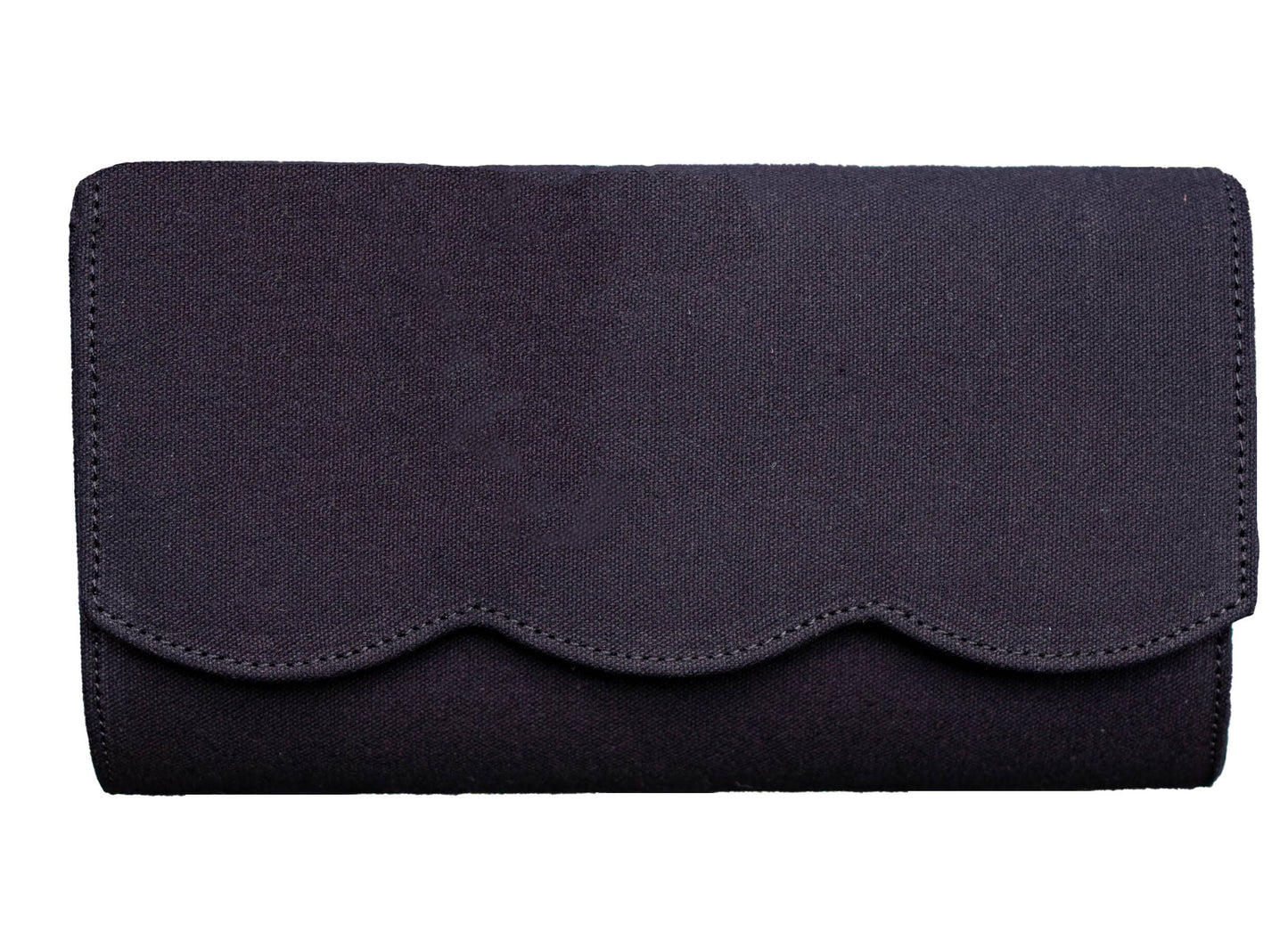 Black Scallop Avery with Charms: RS Knot