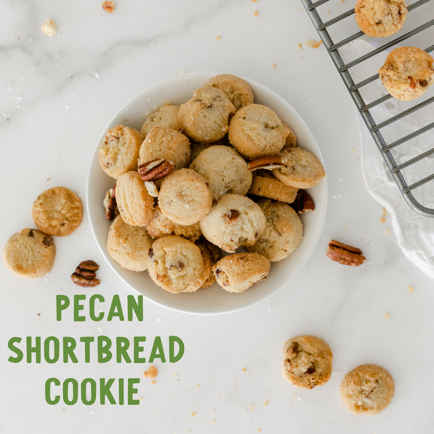 Virginia State Gift Tin: Pecan Shortbread Cookies