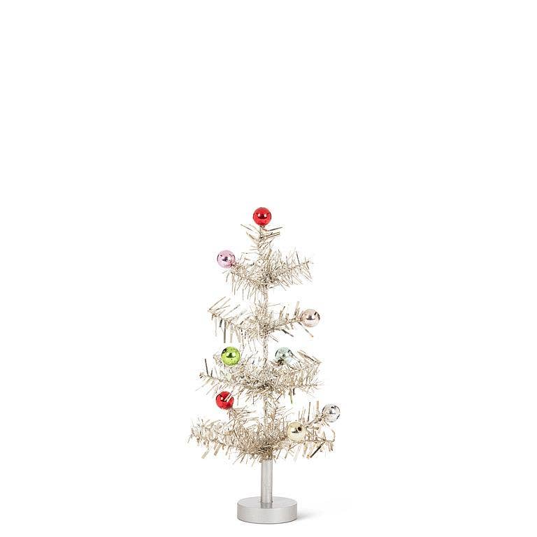 Tinsel & Balls Tree: Medium