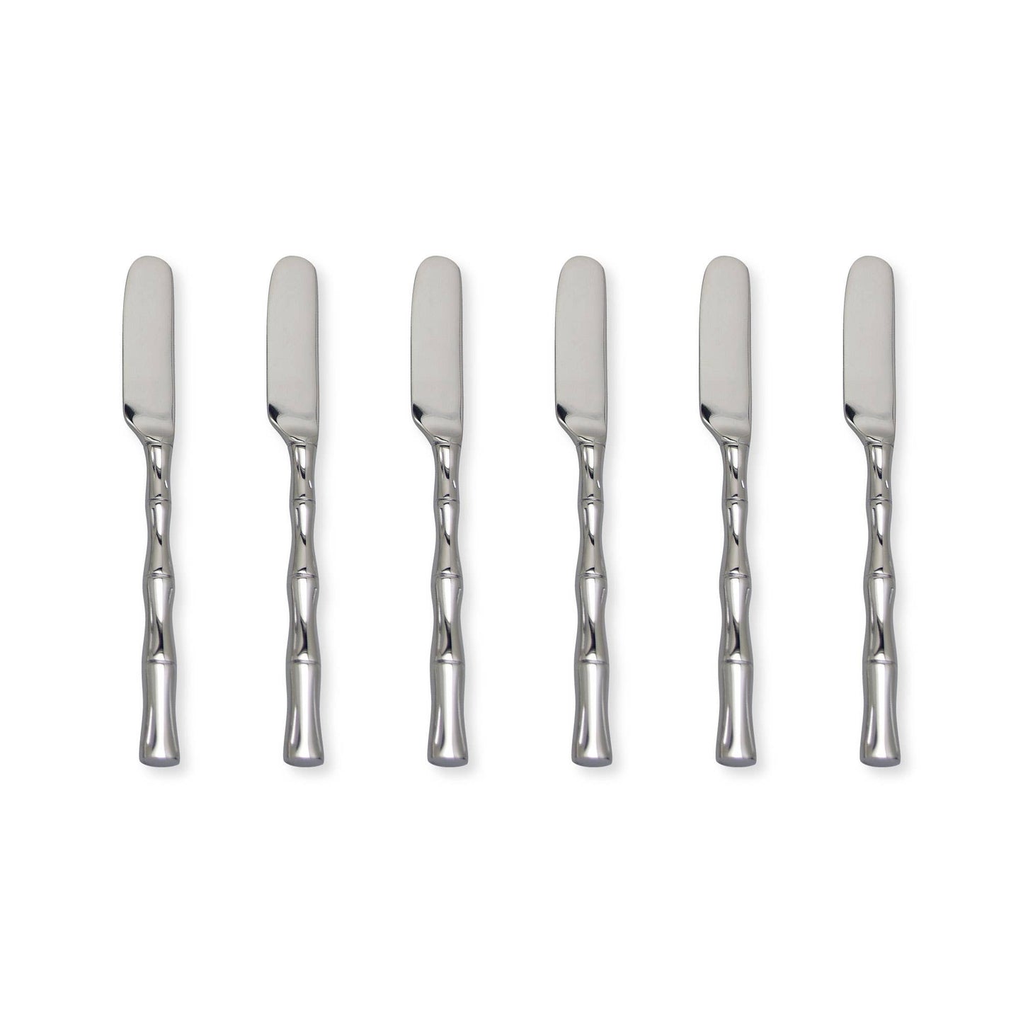 Stainless Steel Butter Spreader with Bamboo Style Handle