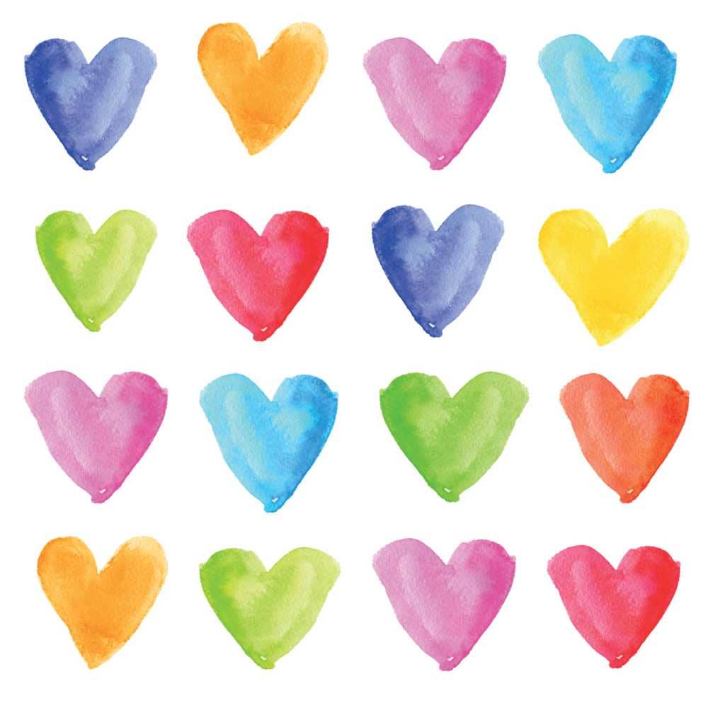 AQUARELL HEARTS Napkin