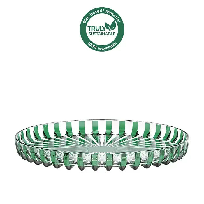 DOLCEVITA Round Tray: Emerald
