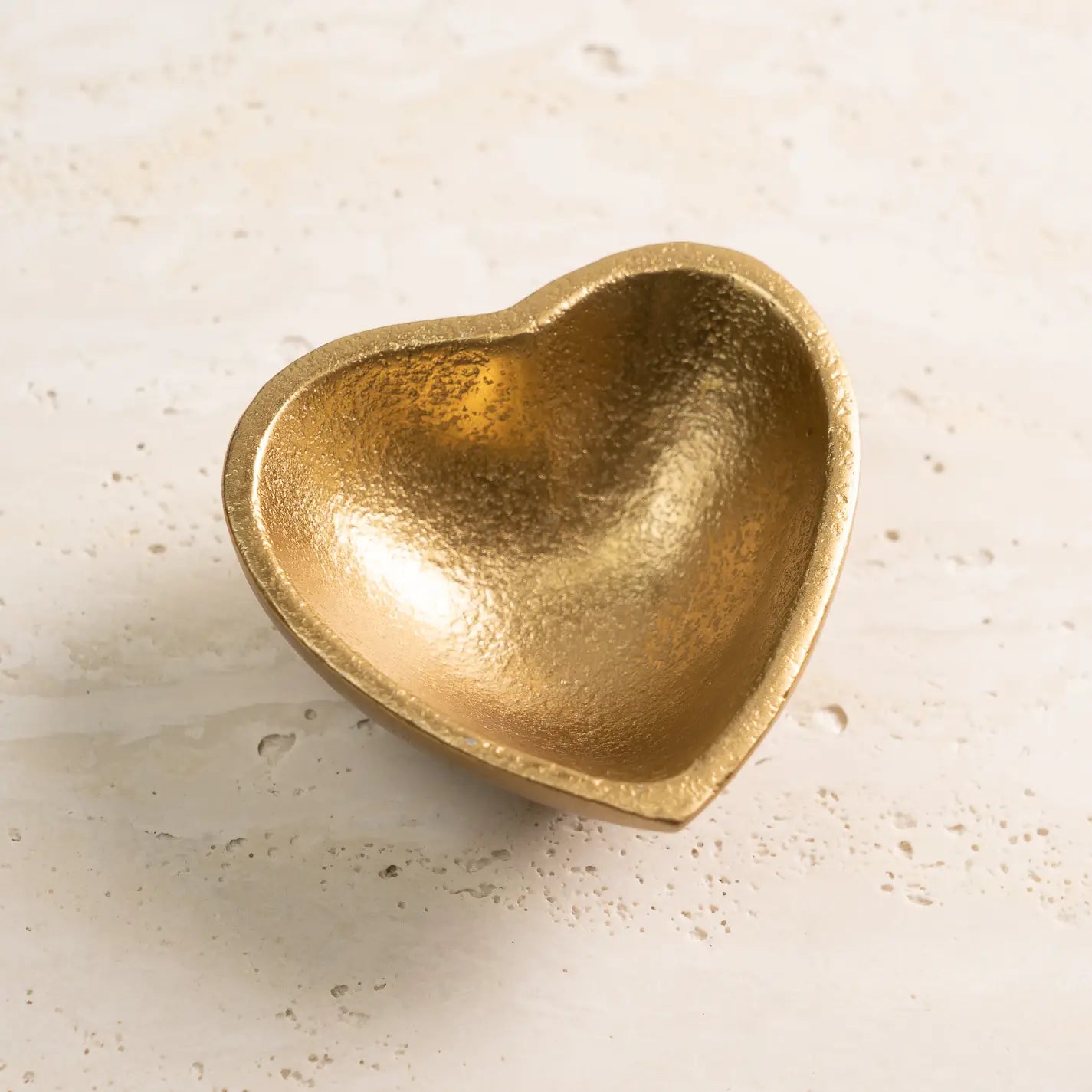 Gold Heart Bowl Small