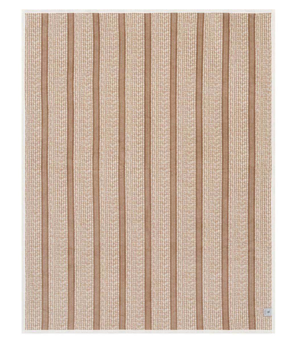 Market Stripe Sepia Blanket: Original