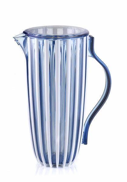 Acrylic Pitcher with Lid: Blue